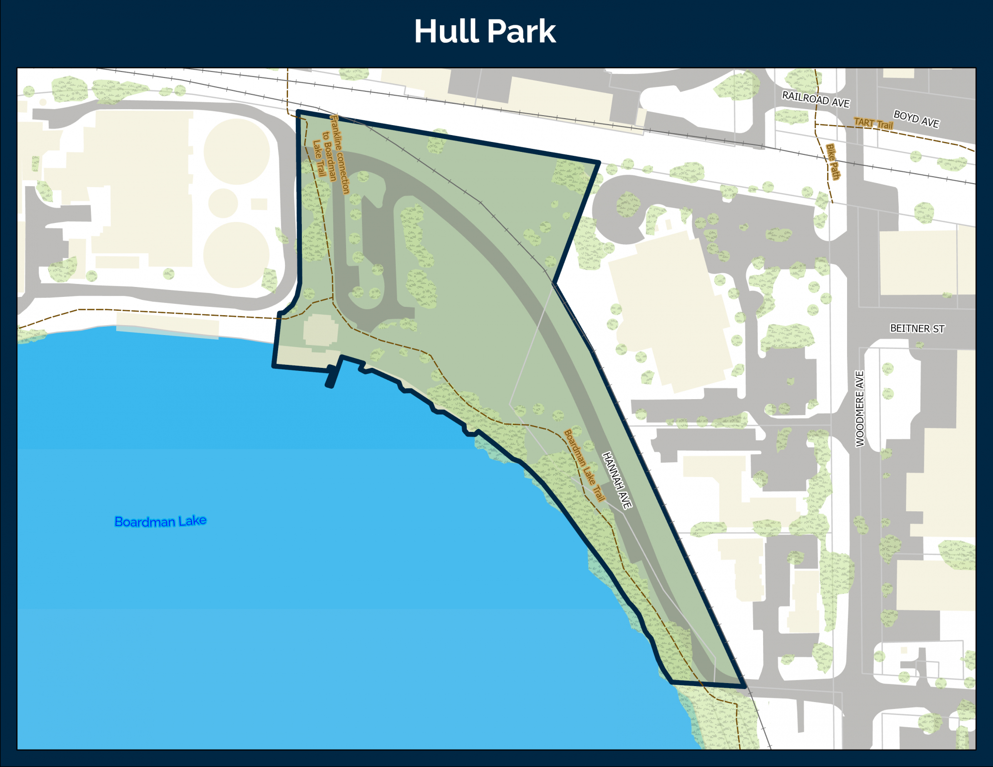 Hull Park Map