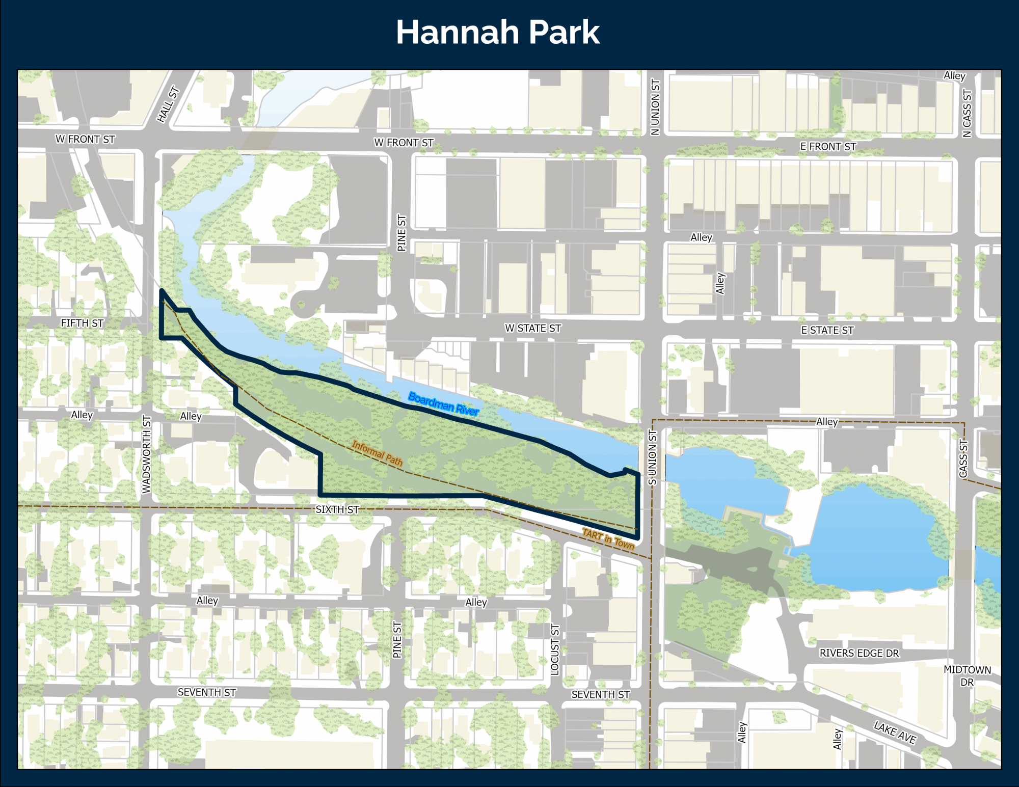 Hannah Park Map