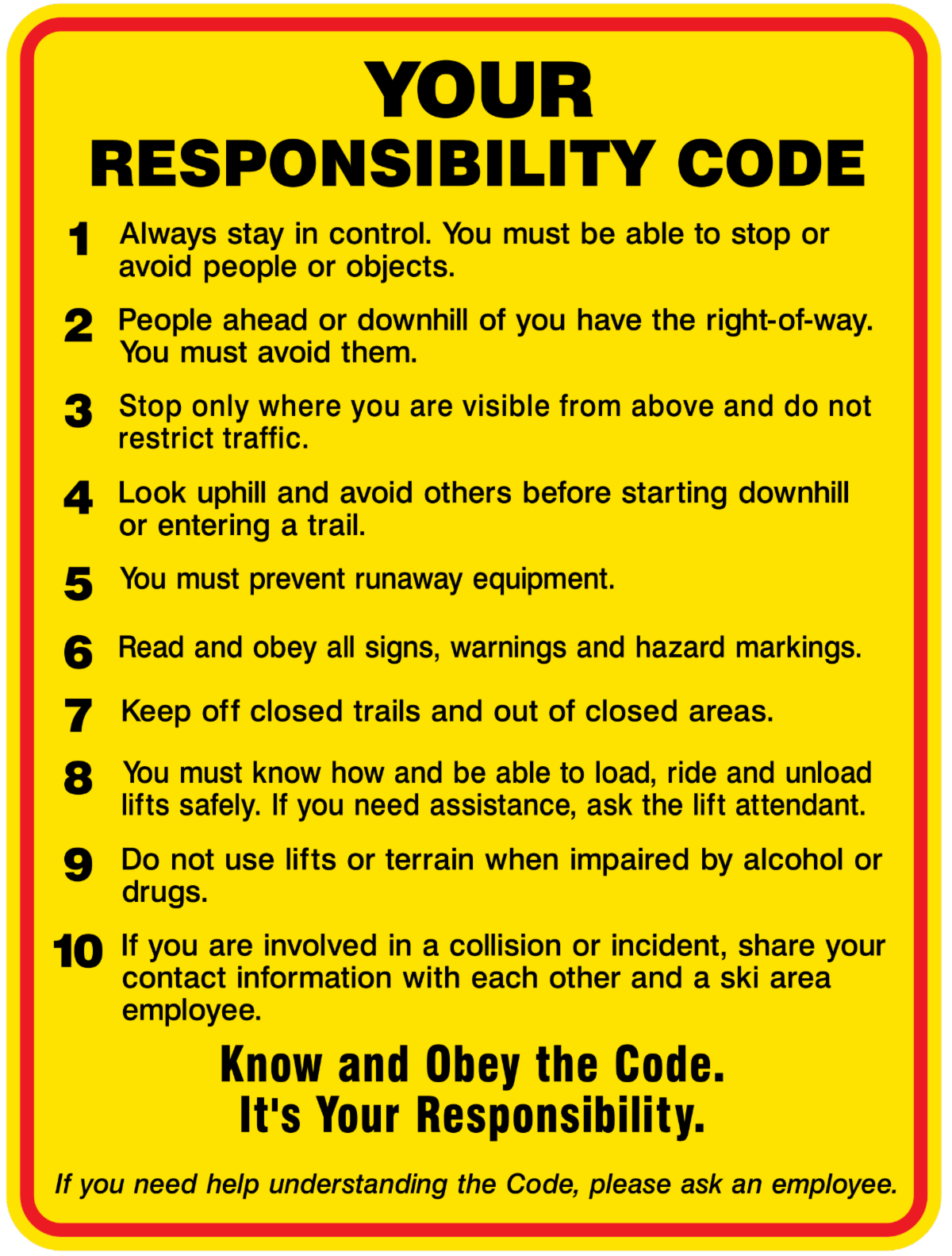 Know Your Code